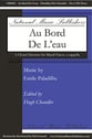 Au Bord De L'eau SA choral sheet music cover